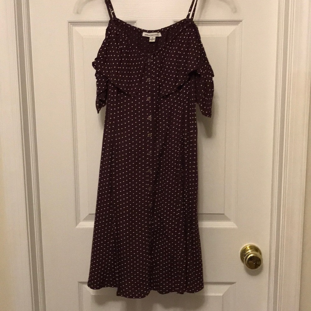 American Eagle eggplant purple dress